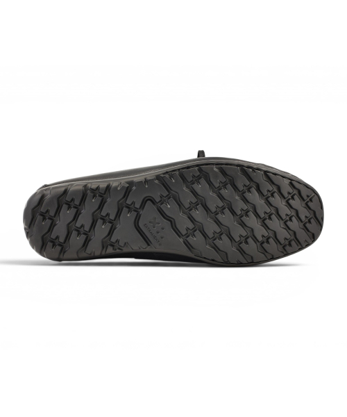 [EXTRALIGHT] ST39 Vegetable Tanned Cowhide Shirring Boat Shoes Black