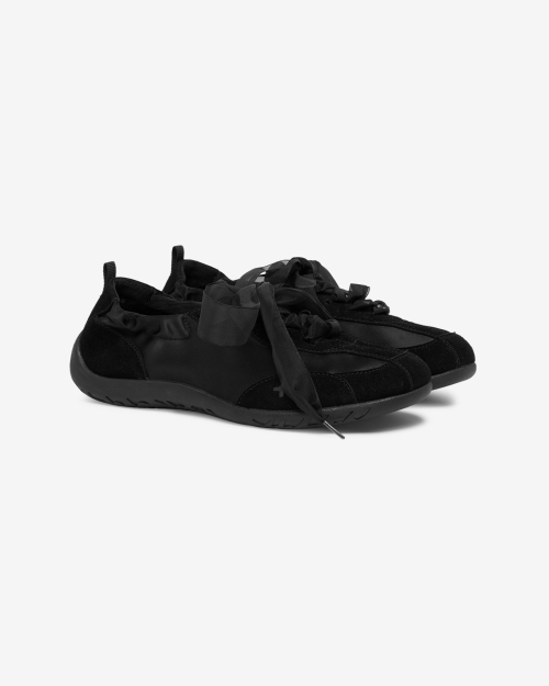 LOMA Satin Sneakers Black OZPDGA334B