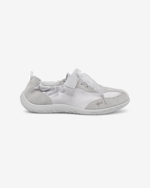 LOMA Satin Sneakers Silver OZPDGA334S