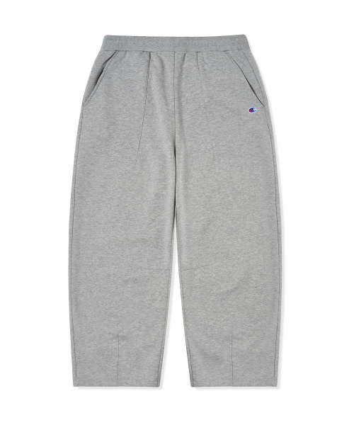 벌룬핏 조그택 기모 스웨트 팬츠 Medium Grey