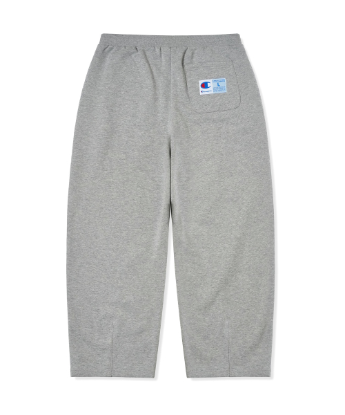 벌룬핏 조그택 기모 스웨트 팬츠 Medium Grey