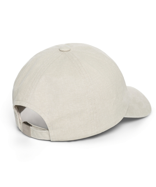 MATIN FLAT CROWN BALL CAP IN BEIGE