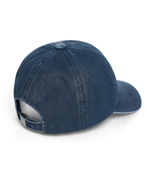 MATIN FLAT CROWN BALL CAP IN NAVY