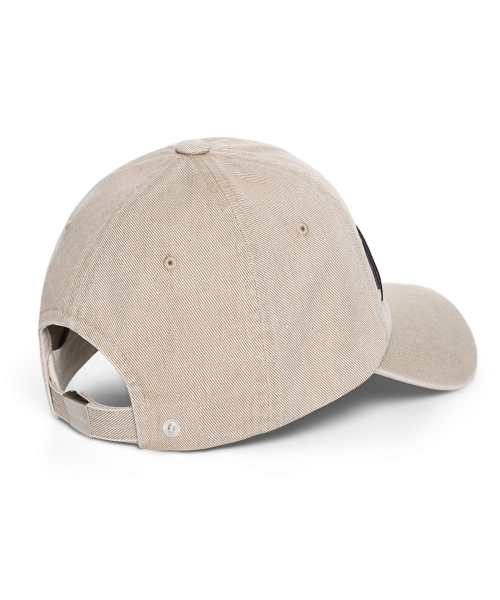 LOGO SCRIPT BALL CAP IN BEIGE