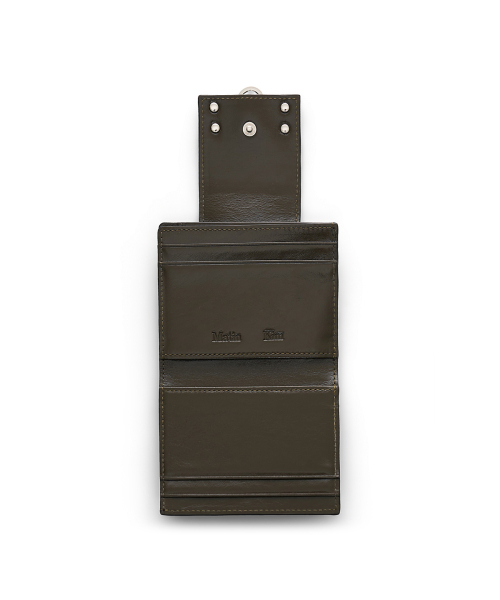 MATIN ARCH RING FLAP WALLET IN KHAKI