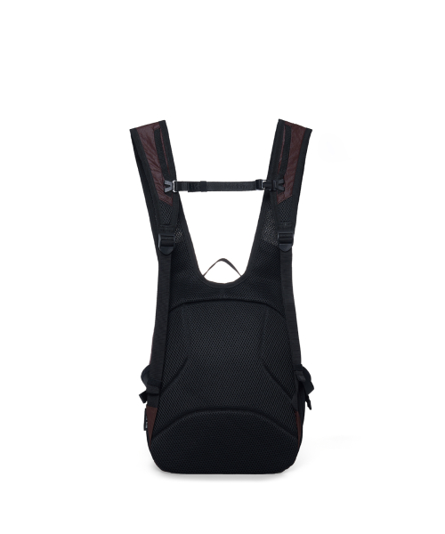MULTI-POCKET LITE MINI BACKPACK IN DARK BROWN