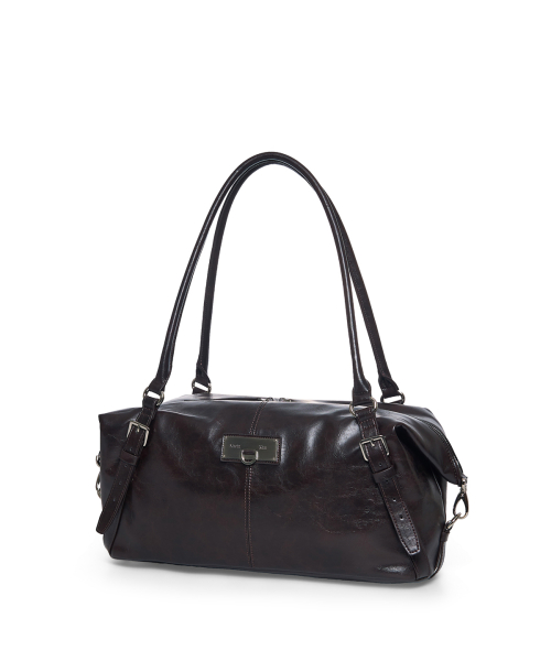 MATIN SOFT FORM BOWLING BAG IN DARK BROWN
