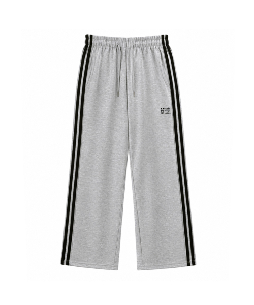POINT LINE TRAINING SWEAT PANTS [GRAY]