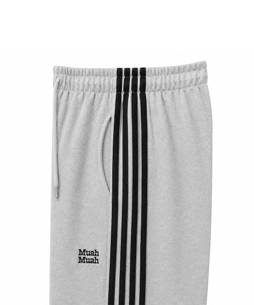 POINT LINE TRAINING SWEAT PANTS [GRAY]