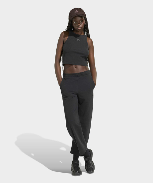 W AK SL RIB TNK BLACK
