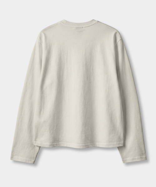 EVERYONES SINGLE STITCH LONG SLEEVE T-SHIRT_8 COLOR