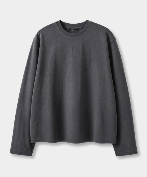 EVERYONES SINGLE STITCH LONG SLEEVE T-SHIRT_8 COLOR