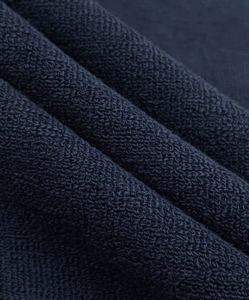 MINIMAL FRENCH TERRY V-NECK T-SHIRT_5 COLOR