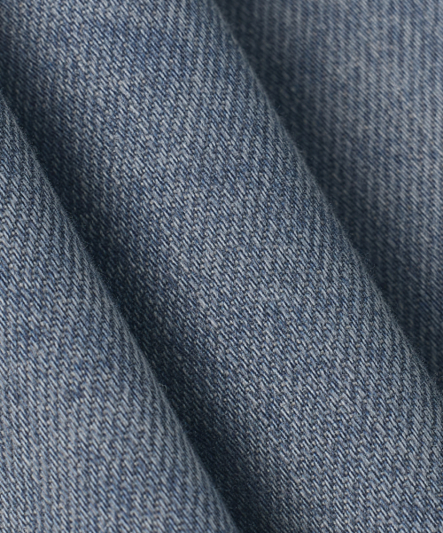 FADED WASHING MINIMAL WESTERN DENIM SHIRT_2 COLOR