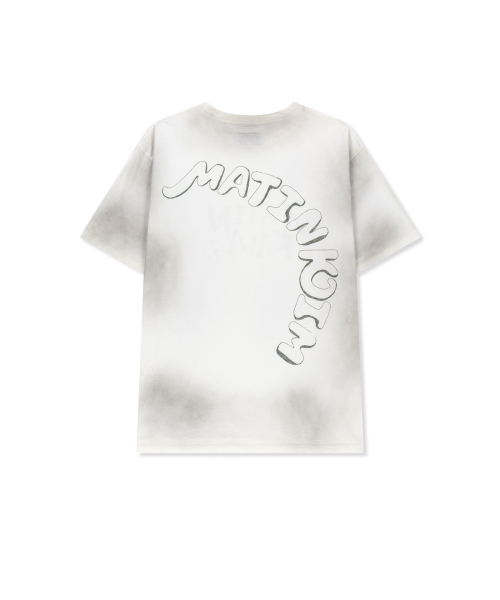 VINTAGE GRAFFITI LOGO TOP IN WHITE