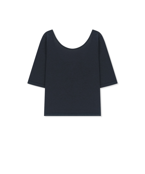 TRIPLE LAYERED MULTI WAY TOP IN NAVY