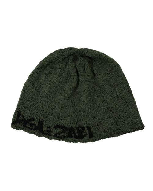 Jacquard Maple Beanie (Khaki)