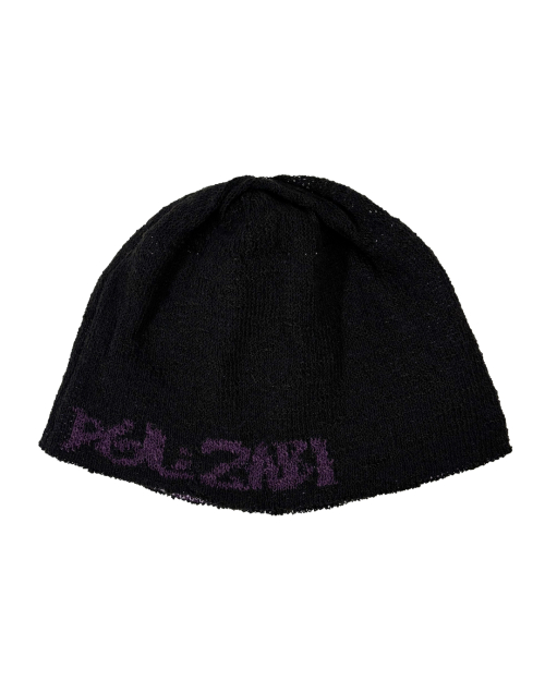Jacquard Sunflower Beanie (블랙)