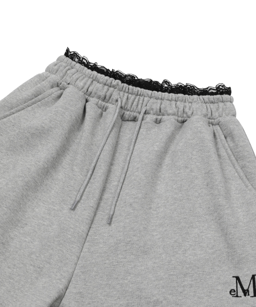 [SAGGING PANTS] ASTO LACE SAGGING JOGGER PANTS (2COLOR)
