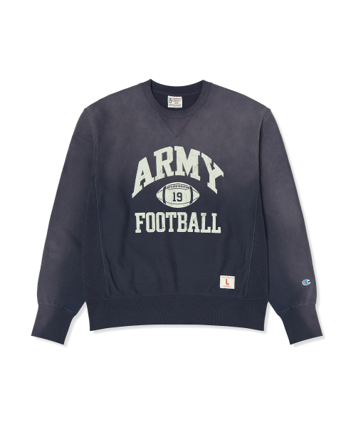 헤리티지 리버스위브 ARMY 스웨트 셔츠 Navy