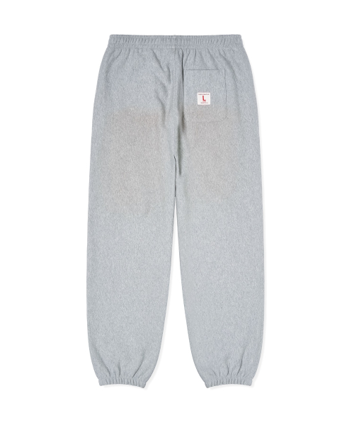 헤리티지 ARMY 와이드핏 스웨트 팬츠 Grey Melange