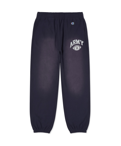 헤리티지 ARMY 와이드핏 스웨트 팬츠 Navy