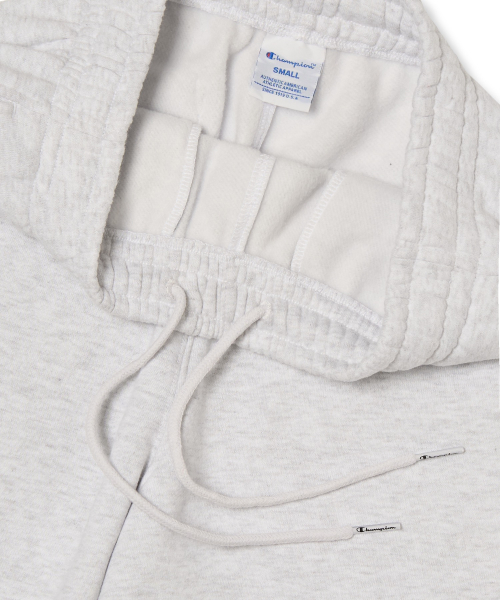 여성 와이드핏 기모 스웨트팬츠 Light Grey Melange