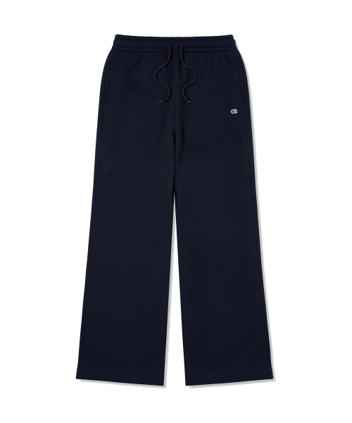 여성 기모 부츠컷 스웨트 팬츠 Navy