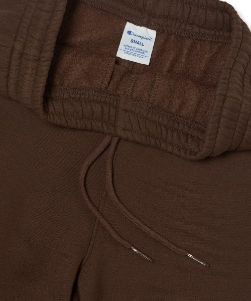 여성 기모 부츠컷 스웨트 팬츠 Brown