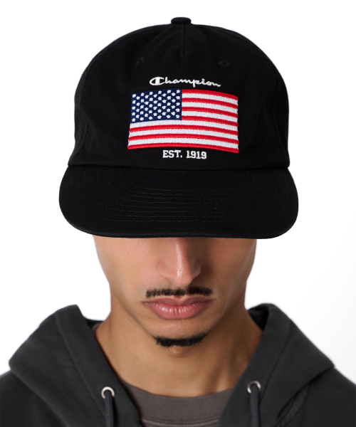 USA 로고 볼캡 Black