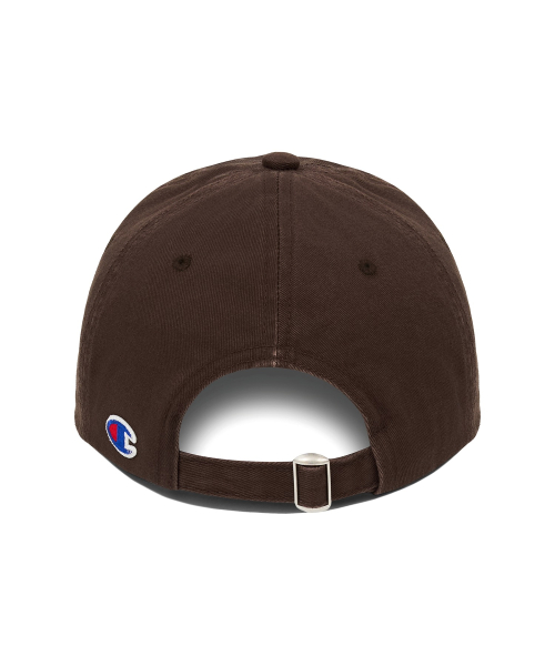 C로고 트윌 코튼 볼캡 Brown