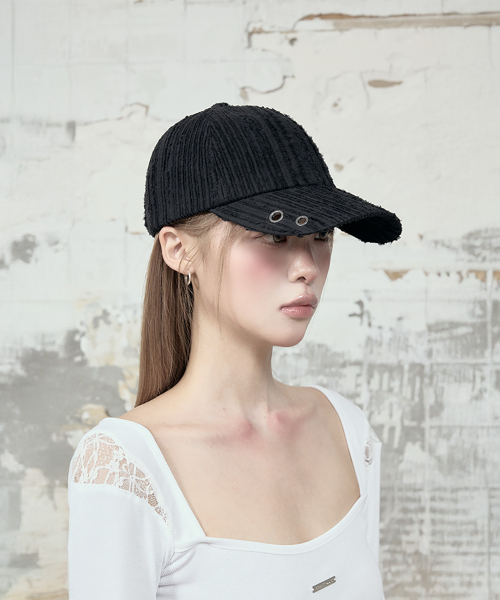Cross Embroidery Ball Cap (Black)