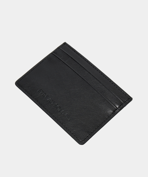 Noir Bloom Card Wallet (Black)