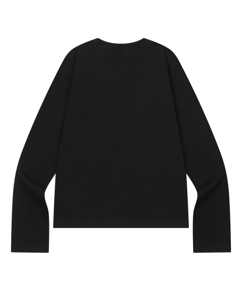 ESSENTIAL LETTERING LONG SLEEVE T (2COLOR)