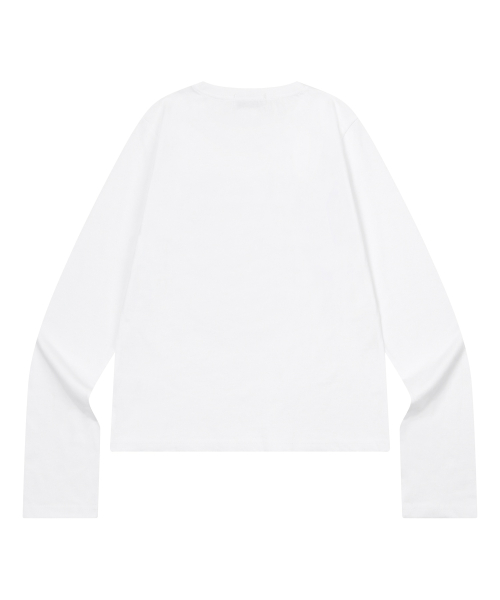 ESSENTIAL LETTERING LONG SLEEVE T (2COLOR)