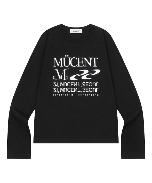 ESSENTIAL LETTERING LONG SLEEVE T (2COLOR)