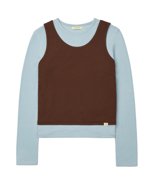 LAYERED SETUP T-SHIRTS - 4 colors
