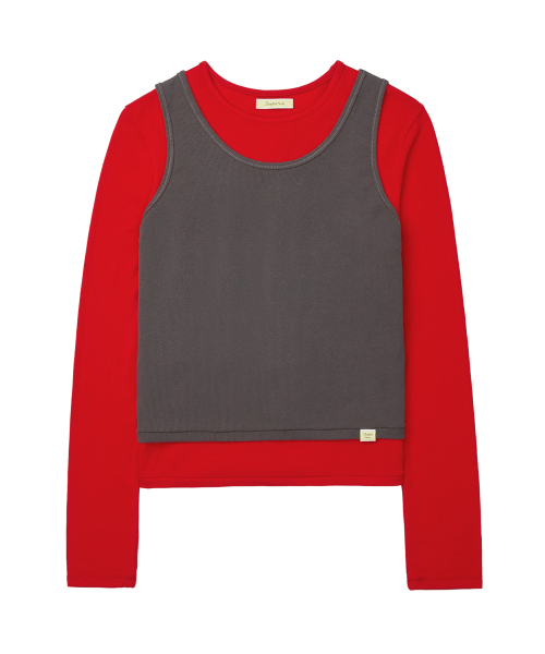 LAYERED SETUP T-SHIRTS - 4 colors