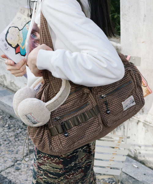 CHECK BOWLING BAG - 2 colors