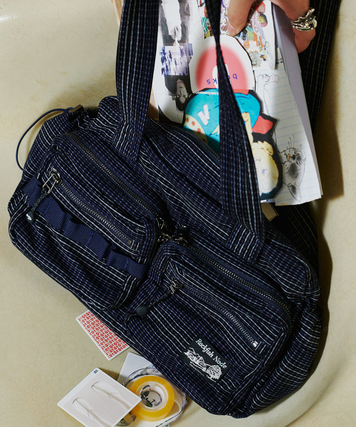 CHECK BOWLING BAG - 2 colors