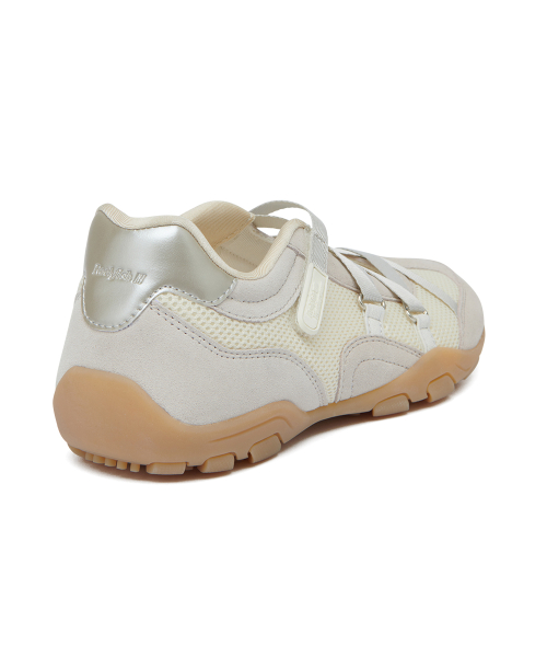 ZANE X-STRAP SNEAKERS - CREAM