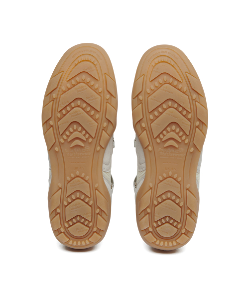ZANE X-STRAP SNEAKERS - CREAM