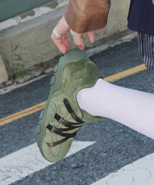 ZANE X-STRAP SNEAKERS(SUEDE) - 5 colors