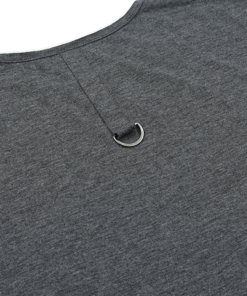 GT188 429 키마이라 엠블럼 빈티지 커프스 디테일 롱슬리브 (CHARCOAL GRAY)