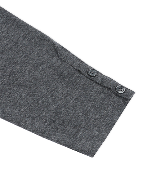 GT188 429 키마이라 엠블럼 빈티지 커프스 디테일 롱슬리브 (CHARCOAL GRAY)