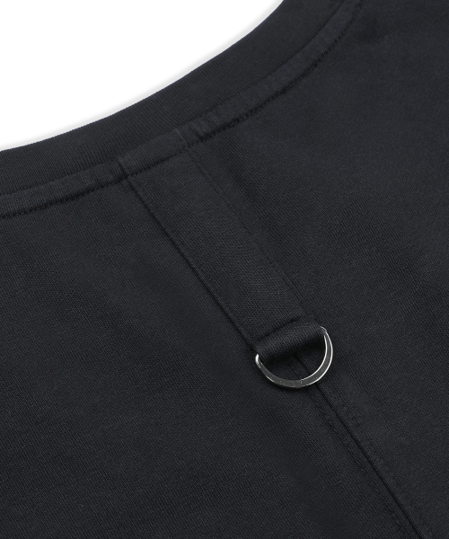 GT191 엔젤코드 스웻 가디건 스타일 롱슬리브 (BLACK)
