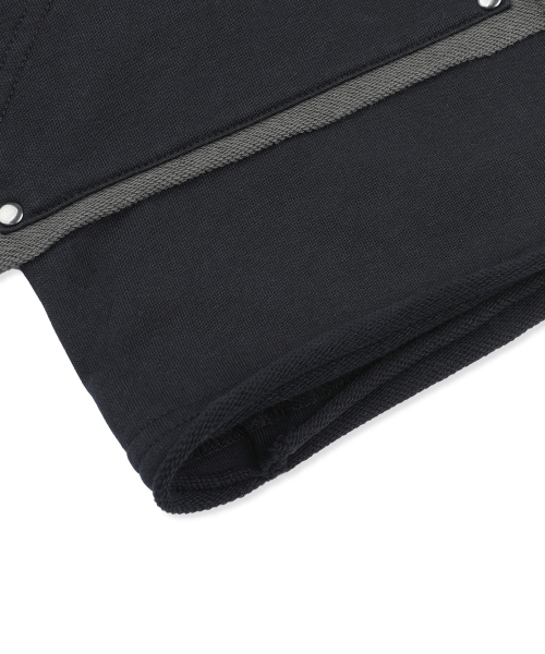 GT191 엔젤코드 스웻 가디건 스타일 롱슬리브 (BLACK)
