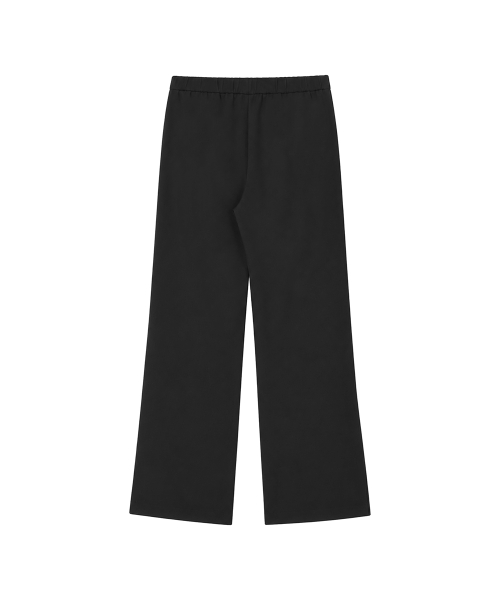 Flip bermuda layered pants SET BLACK