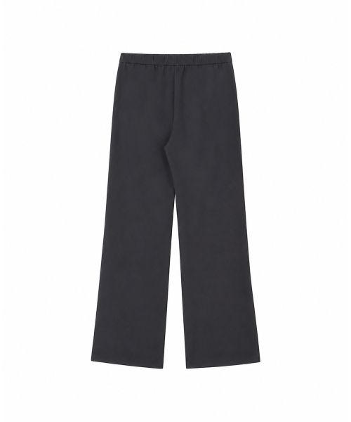 Flip bermuda layered pants SET CHARCOAL