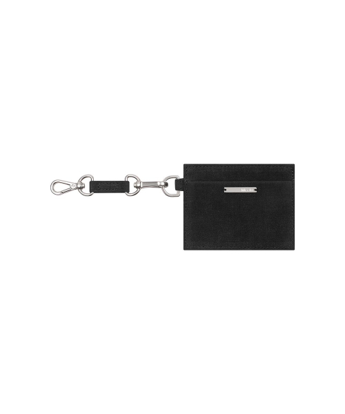 Round duffel bag and wallet BLACK